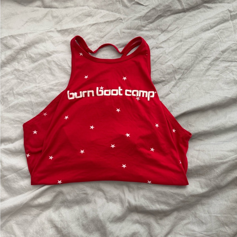 Burn Boot Camp red star tank